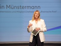 Kerstin Münstermann moderiert BDZV. Der Kongress